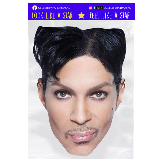 Prince Mask Celebrity Musician Masks