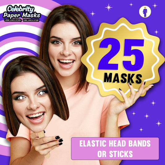 25 Personalised Photo Face Masks