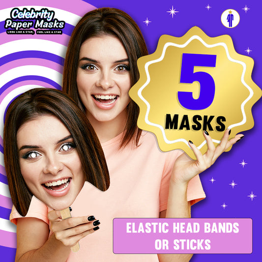 5 Personalised Photo Face Masks