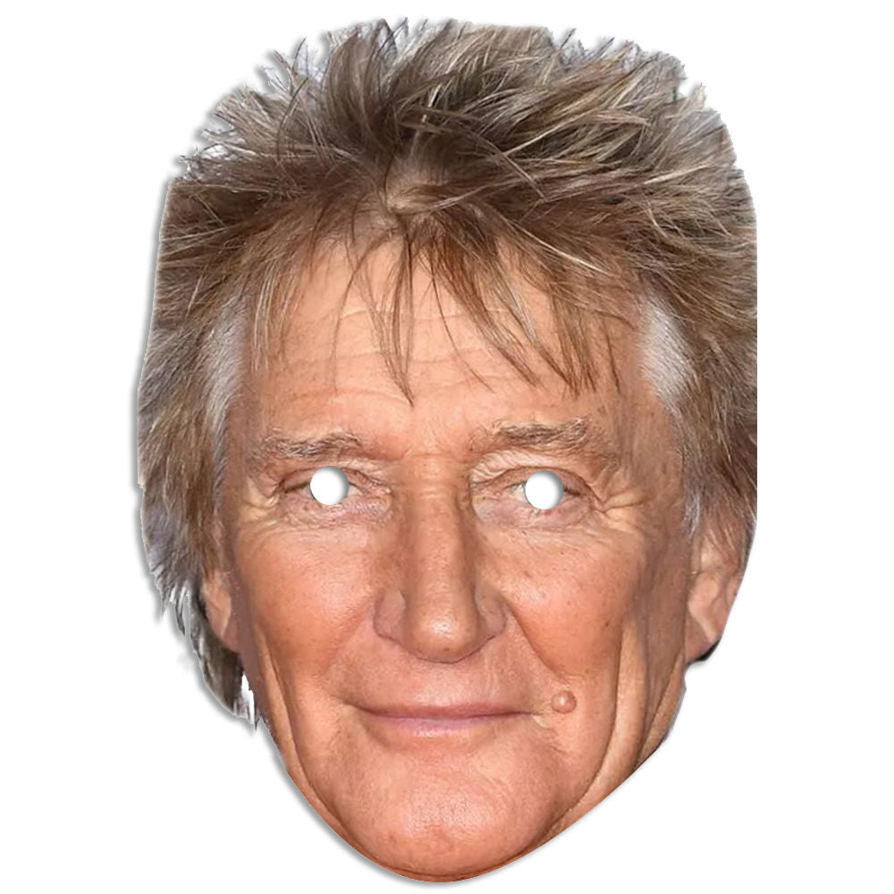 Rod Stewart Mask Celebrity Musician Masks – Celebrity Paper Masks