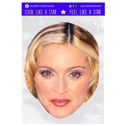 Madonna Mask Celebrity Icon Musician Masks