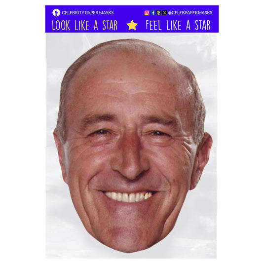 Len Goodman Mask The King of Latin Strictly Come Dancing Celebrity