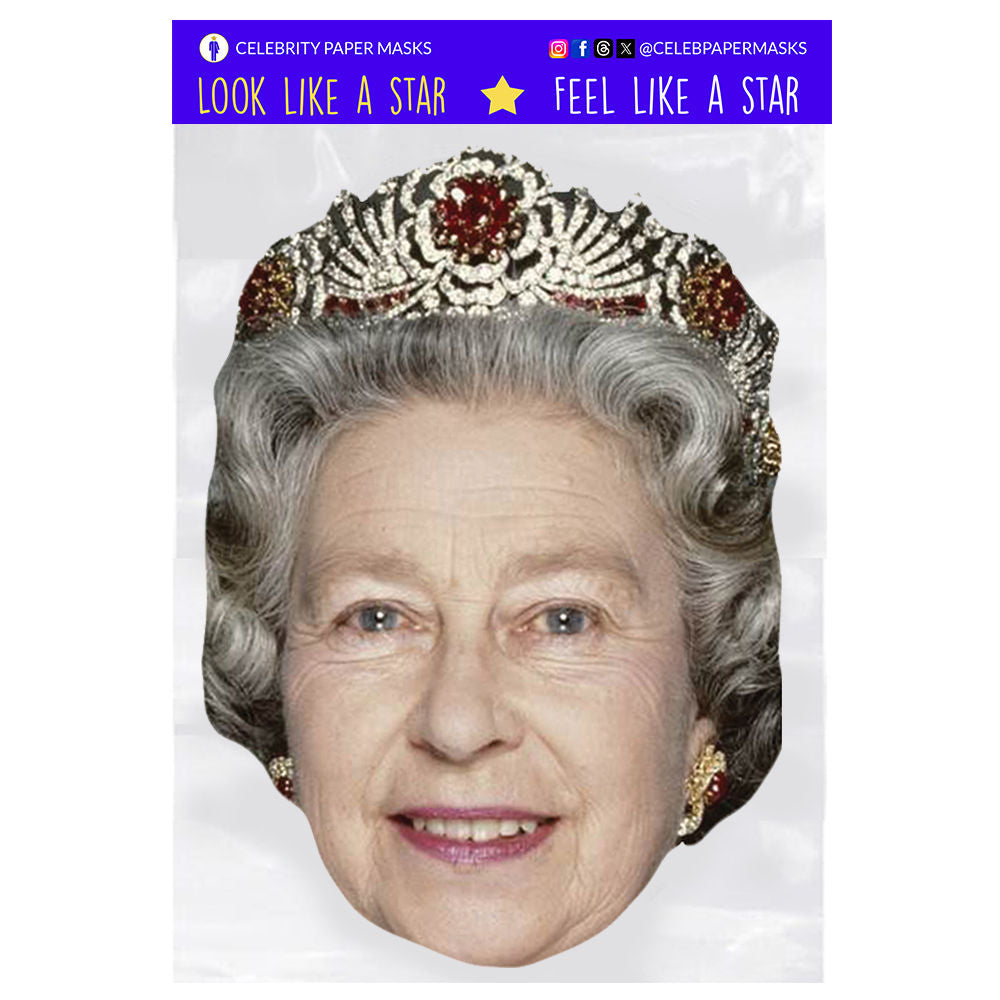 Queen Elizabeth II Masks Queen of England Royal Family Mask
