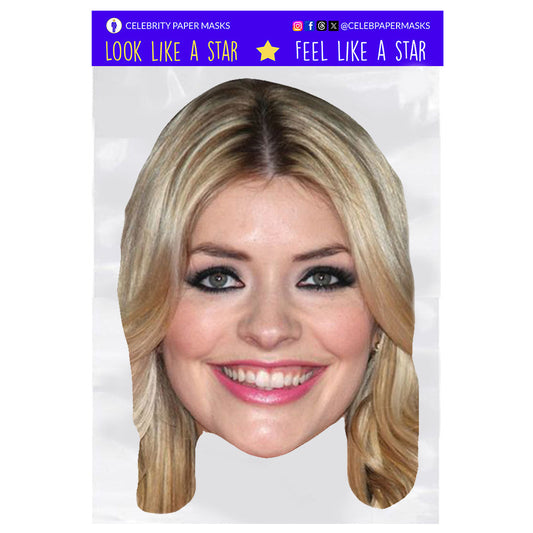 Holly Willoughby Mask This Morning Presenter Celebrity Masks