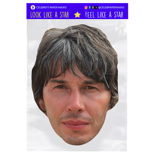 Brian Cox Mask Science Scientist Celebrity Party Masks