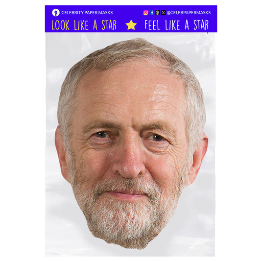 Jeremy Corbyn Masks Labour UK Politician Mask