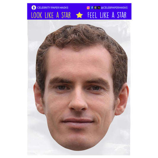 Andy Murray Mask Tennis England Masks