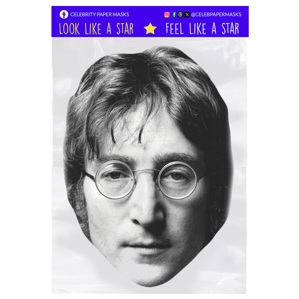 John Lennon Mask The Beatles Celebrity Musician Masks