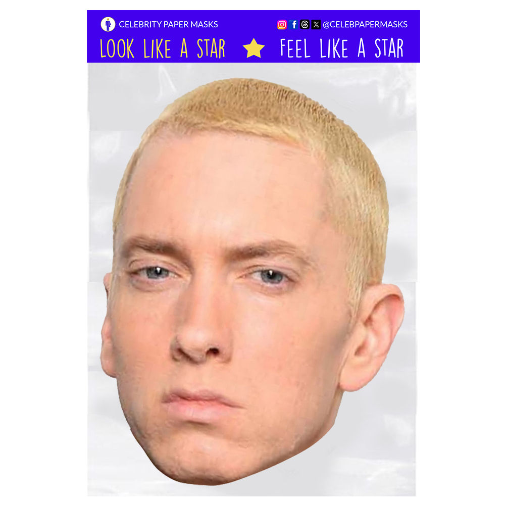 Eminem Masks Celebrity Musician Mask