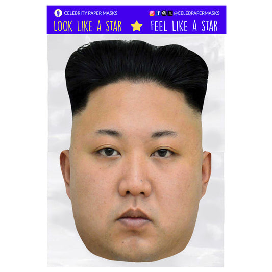 Kin Jong un Mask Workers' Party of Korea North Korea Politician Masks