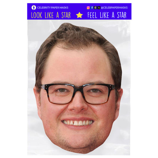 Alan Carr Mask Comedian Celebrity Masks