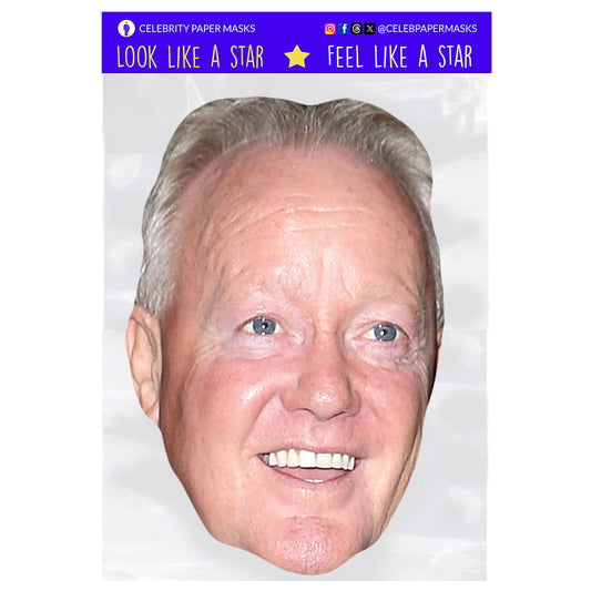 Keith Chegwin Mask The Price is Right Presenter Celebrity Masks