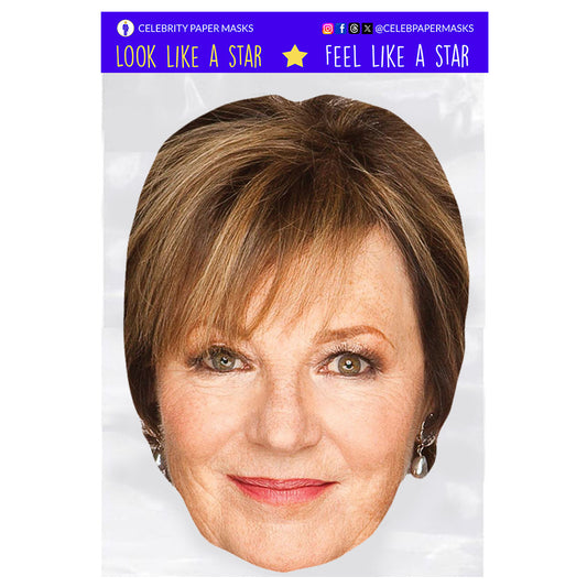 Delia Smith Mask Celebrity Chef Celebrity Masks