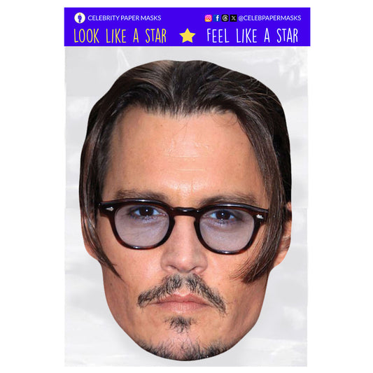 Johnny Depp Mask Captain Jack Sparrow Pirates Of The Carribean