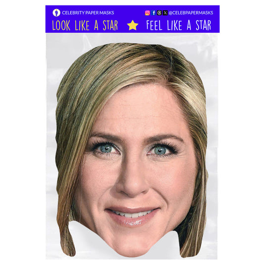 Jennifer Aniston Mask Rachel Green Friends Actor Celebrity Masks