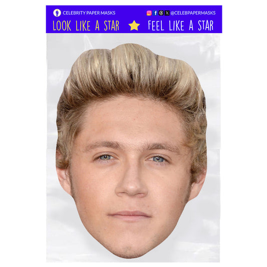 Niall Horan Mask One Direction Celebrity Musician Masks