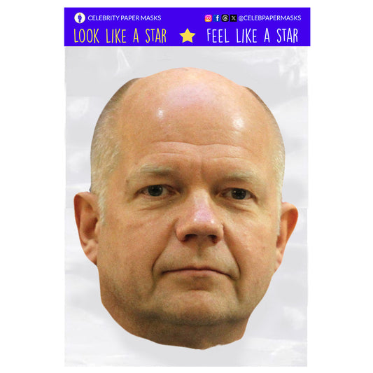 William Hague Mask Conversative Party UK Politician Masks