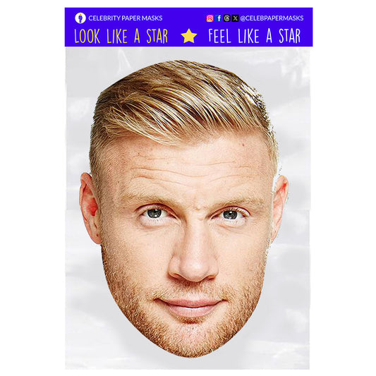 Freddie Flintoff Mask Strictly Come Dancing Celebrity Masks