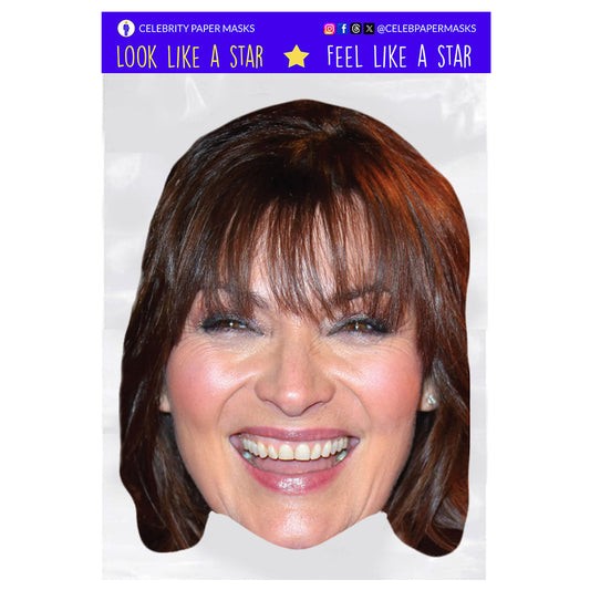 Lorraine Kelly Mask Presenter Celebrity Masks