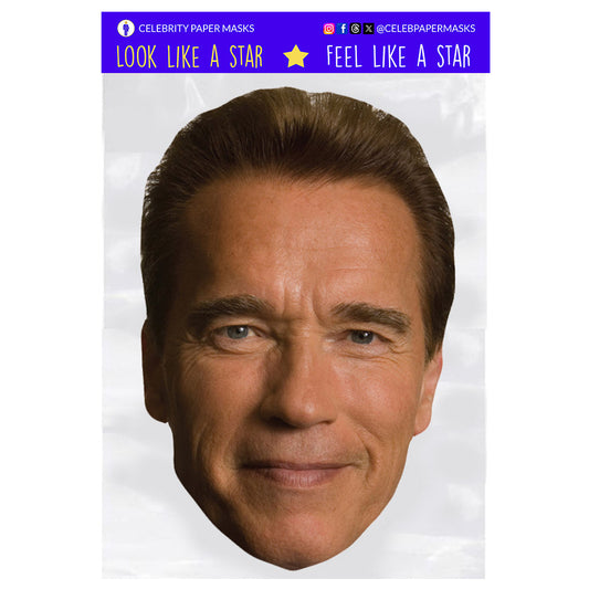 Arnold Schwarzenegger Masks The Terminator Actor Celebrity Mask