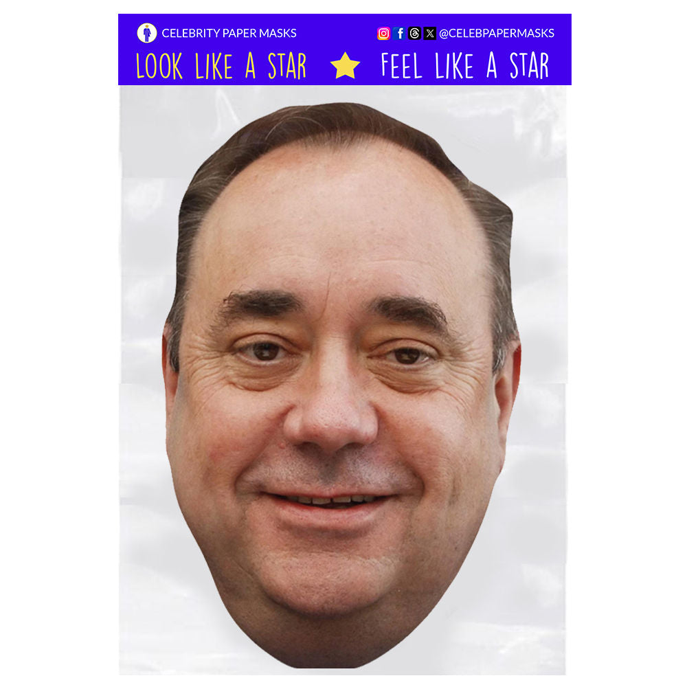 Alex Salmond Mask Scottish National Party UK Politician Masks