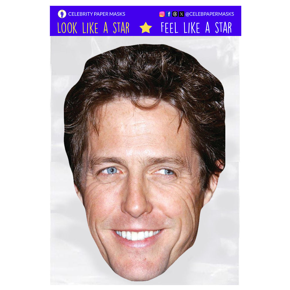 Hugh Grant Mask Actor Celebrity Masks