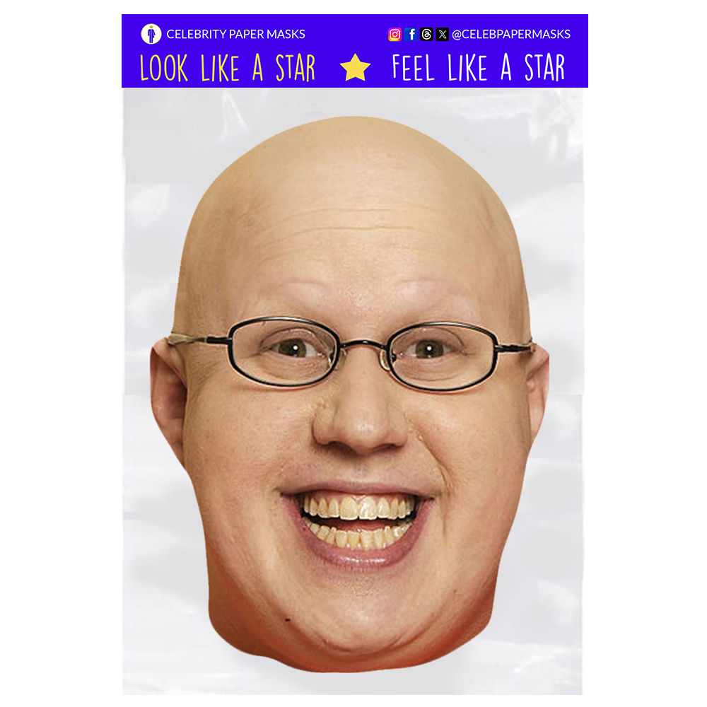 Matt Lucas Mask Little Britain Comedian Celebrity Masks