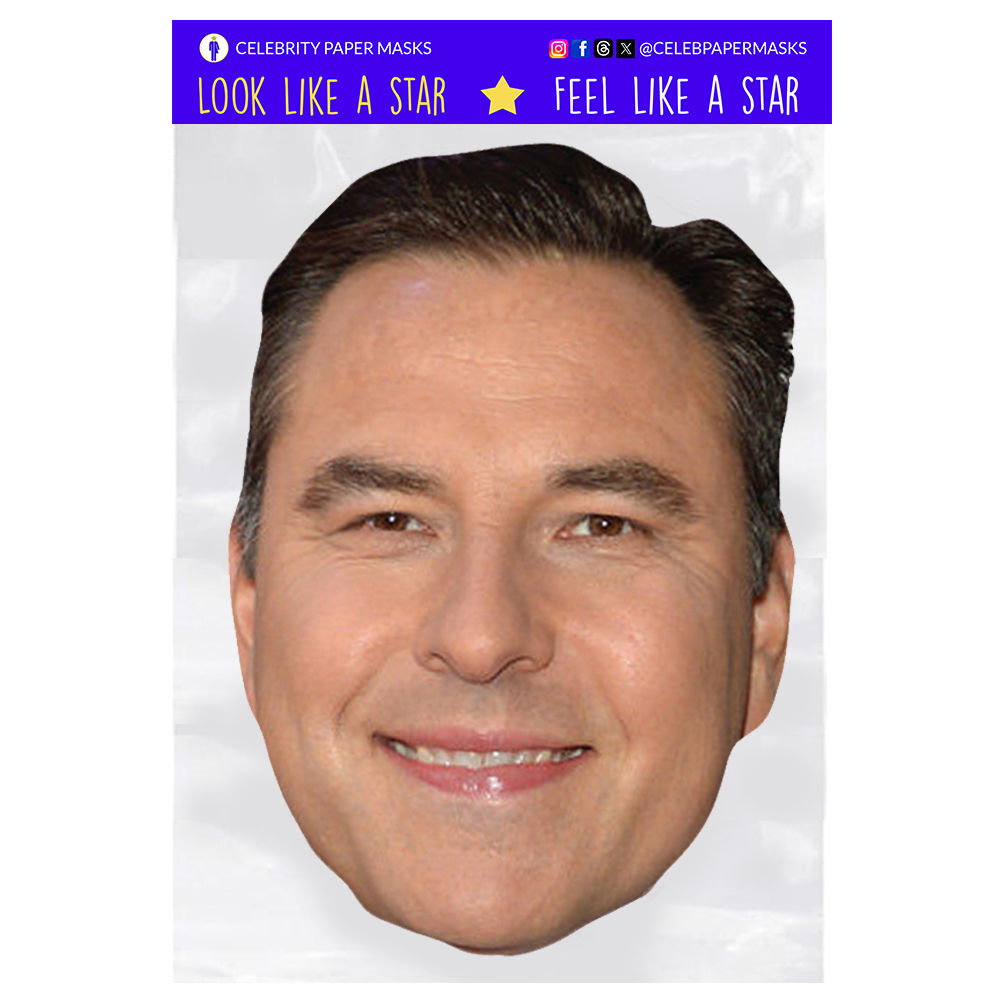 David Walliams Mask Little Britain Comedian Celebrity Masks