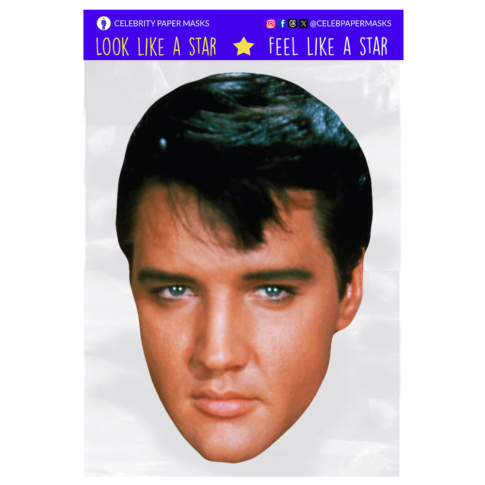 Elvis Mask Celebrity Musician Masks