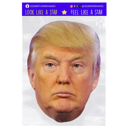 Donald Trump Masks Republican Party United States Politician Mask