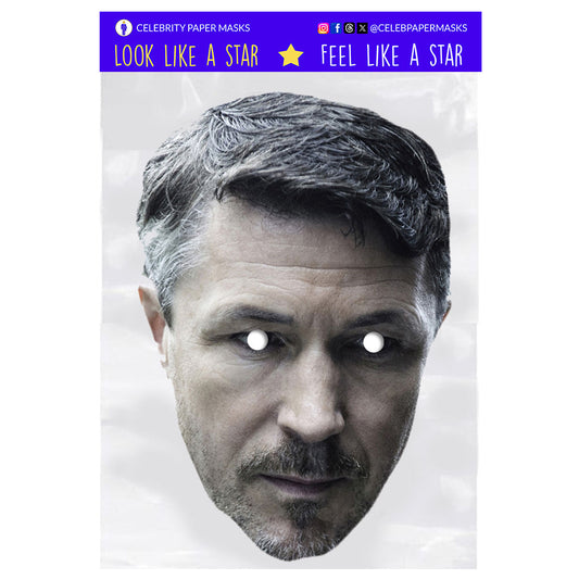 Aidan Gillen Mask Petyr Baelish Game of Thrones Celebrity Masks