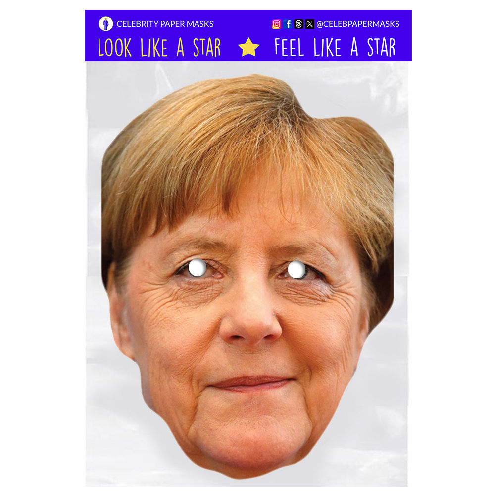 Angela Merkel Mask Democratic Union Germany Politician Masks