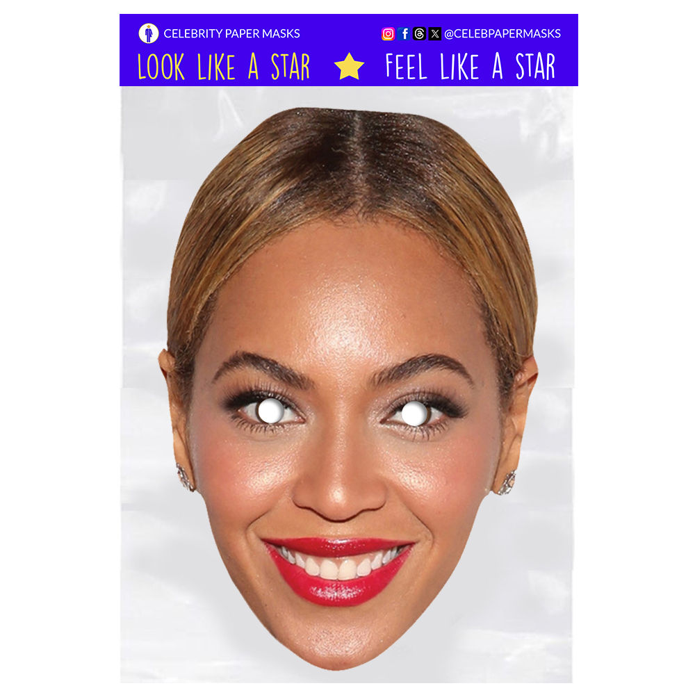 Beyonce Masks Celebrity Musician Icon Mask