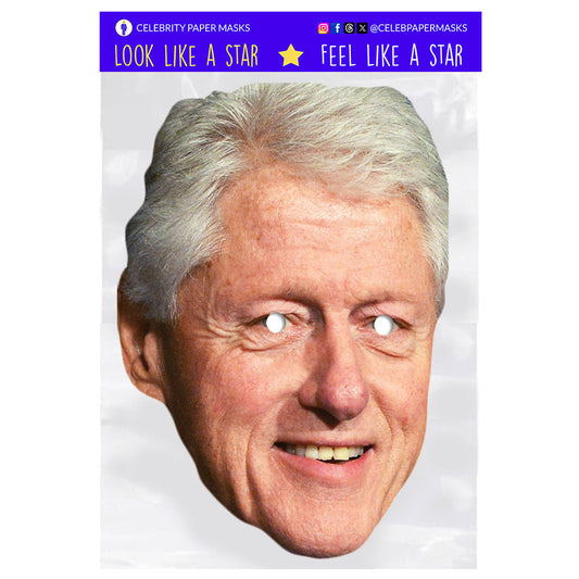 Bill Clinton Masks Democratic Party United States Politician Mask