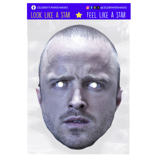 Aaron Paul Mask Jesse Pinkman Breaking Bad Actor Celebrity Masks