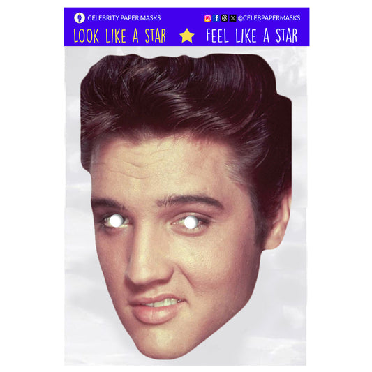 Elvis Presley Masks Celebrity Musician Mask
