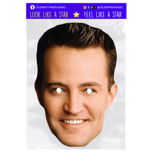 Matthew Perry Mask Chandler Bing Friends Actor Celebrity Masks