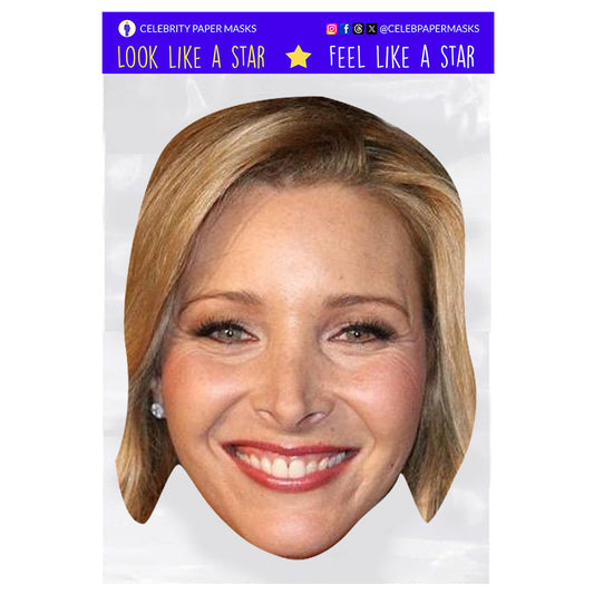 Lisa Kudrow Mask Phoebe Buffay Friends Actress Celebrity Masks