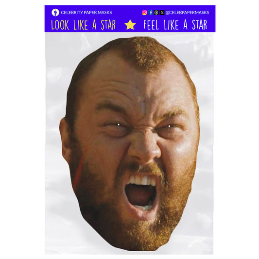 Hafbor Julius Bjornsson Mask The Mountain Game of Thrones Celebrity