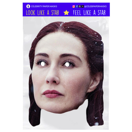 Carice van Houten Mask Melisandre Game of Thrones Celebrity Masks