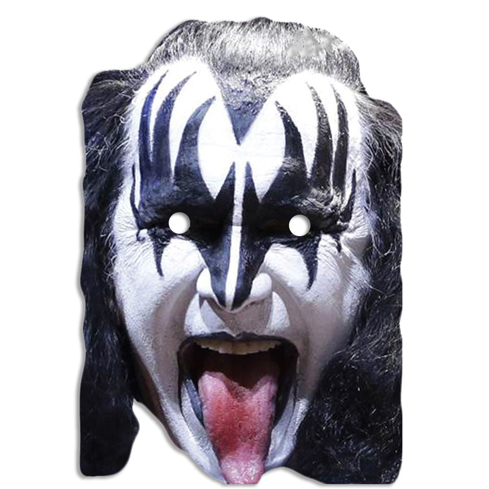 Gene Simmons Mask Kiss Celebrity Musician Masks – Celebrity Paper Masks