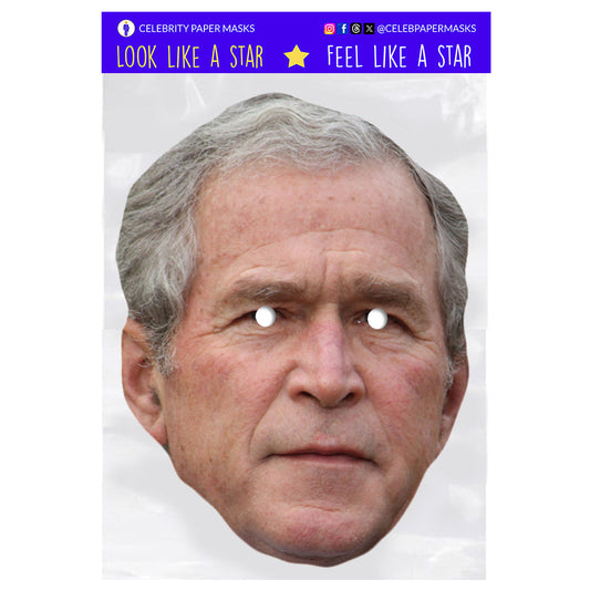 George W Bush Mask Republican Party United States Politician President