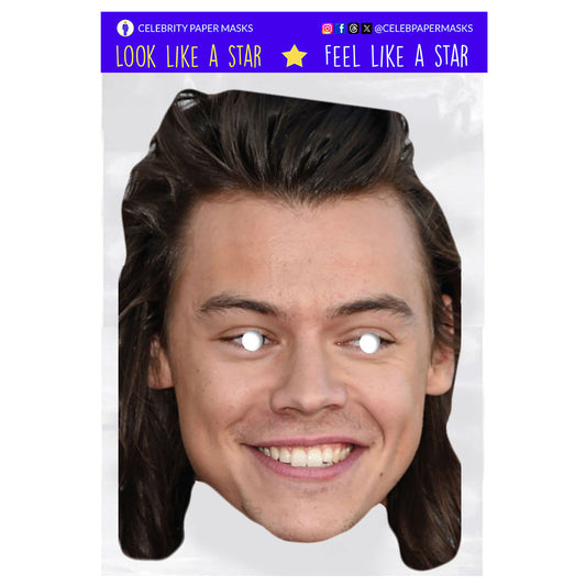 Harry Styles Mask One Direction Celebrity Musician Masks