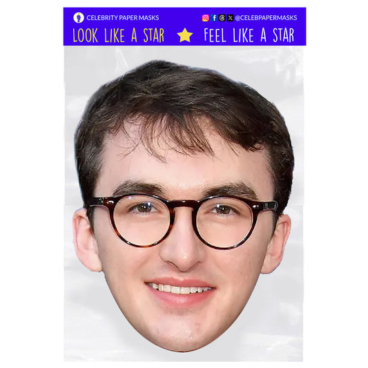 Isaac Hempstead Wright Mask Bran Stark Game of Thrones Celebrity Masks