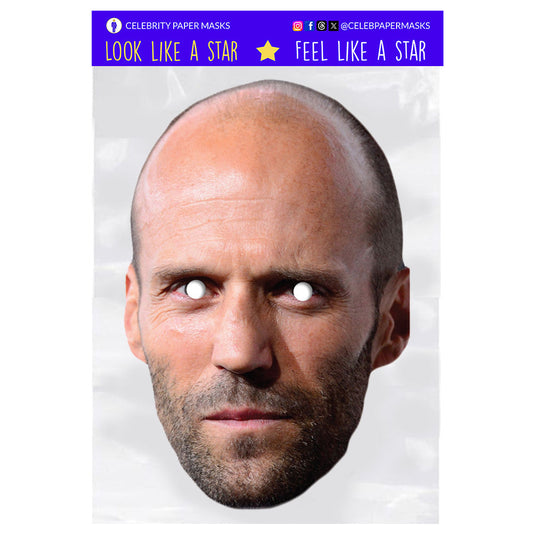 Jason Statham Masks Actor Celebrity Mask