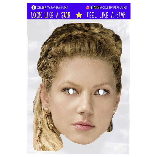 Katheryn Winnick Mask Lagertha Vikings Actress Celebrity Masks