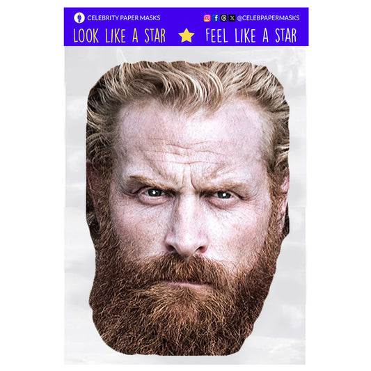 Kristofer Hivju Mask Tormund Giantsbane Game of Thrones Celebrity