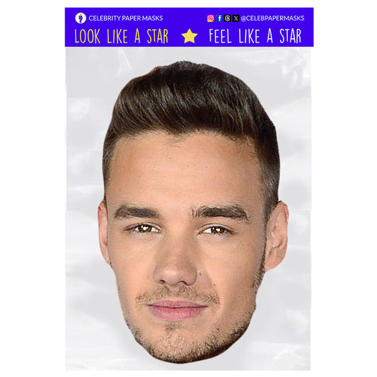 Liam Payne Mask One Direction Celebrity Musician Masks