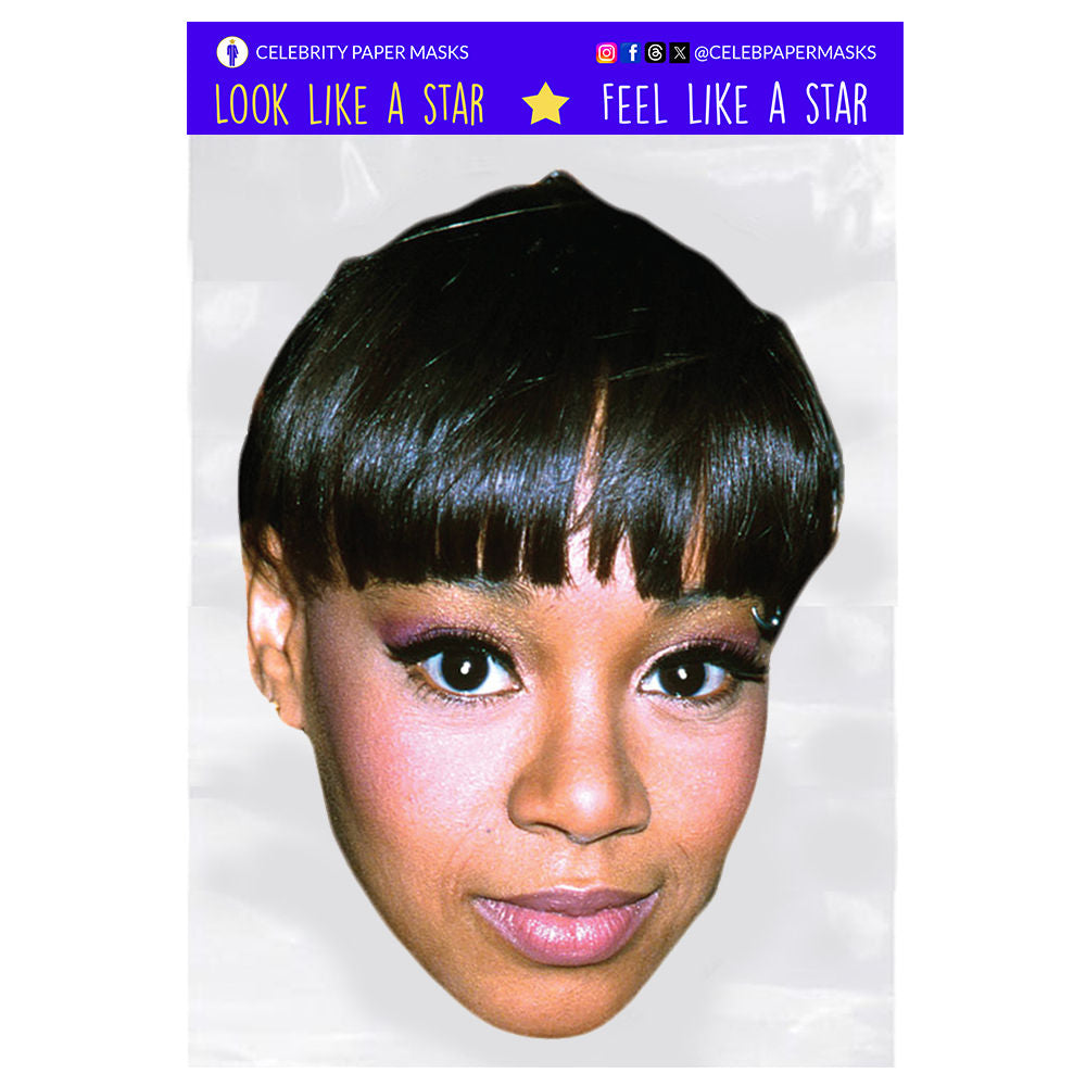Lisa Lopes Mask Rapper Celebrity Musician Masks β Celebrity Paper Masks