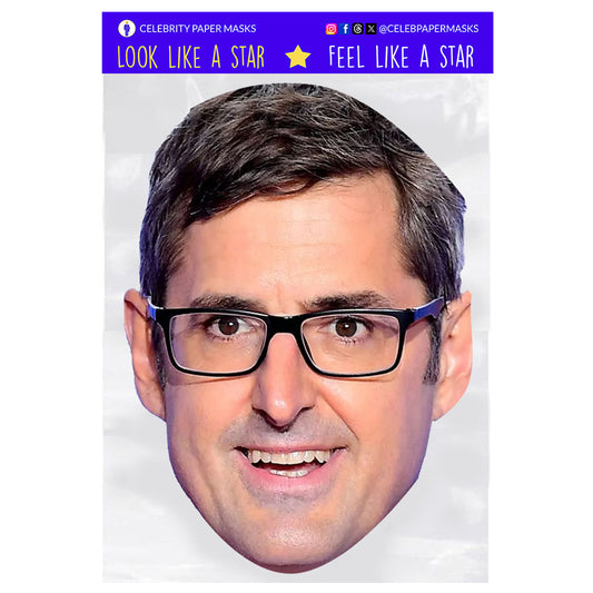 Louis Theroux Mask Journalism Celebrity Masks